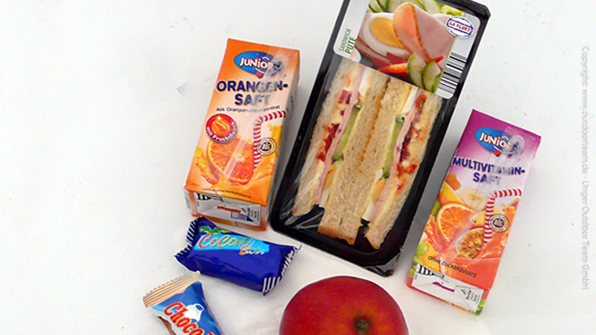 Lunchpaket als Mittagessen-Alternative bei Schulklassen-Angeboten
